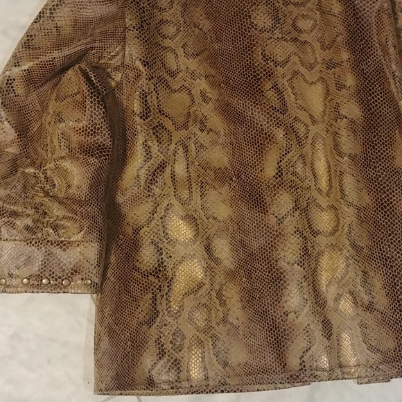 Fabulous Furs vegan leather jacket - Picture 6 of 6